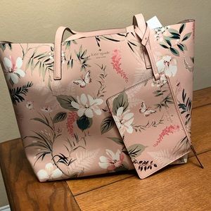 Kate Spade Mya Botanical REVERSIBLE Tote